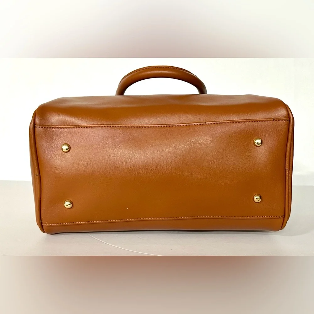 NEW CUORE & PELLE CELESTE‎ SATCHEL PURSE. with DETACHABLE STRAP.
